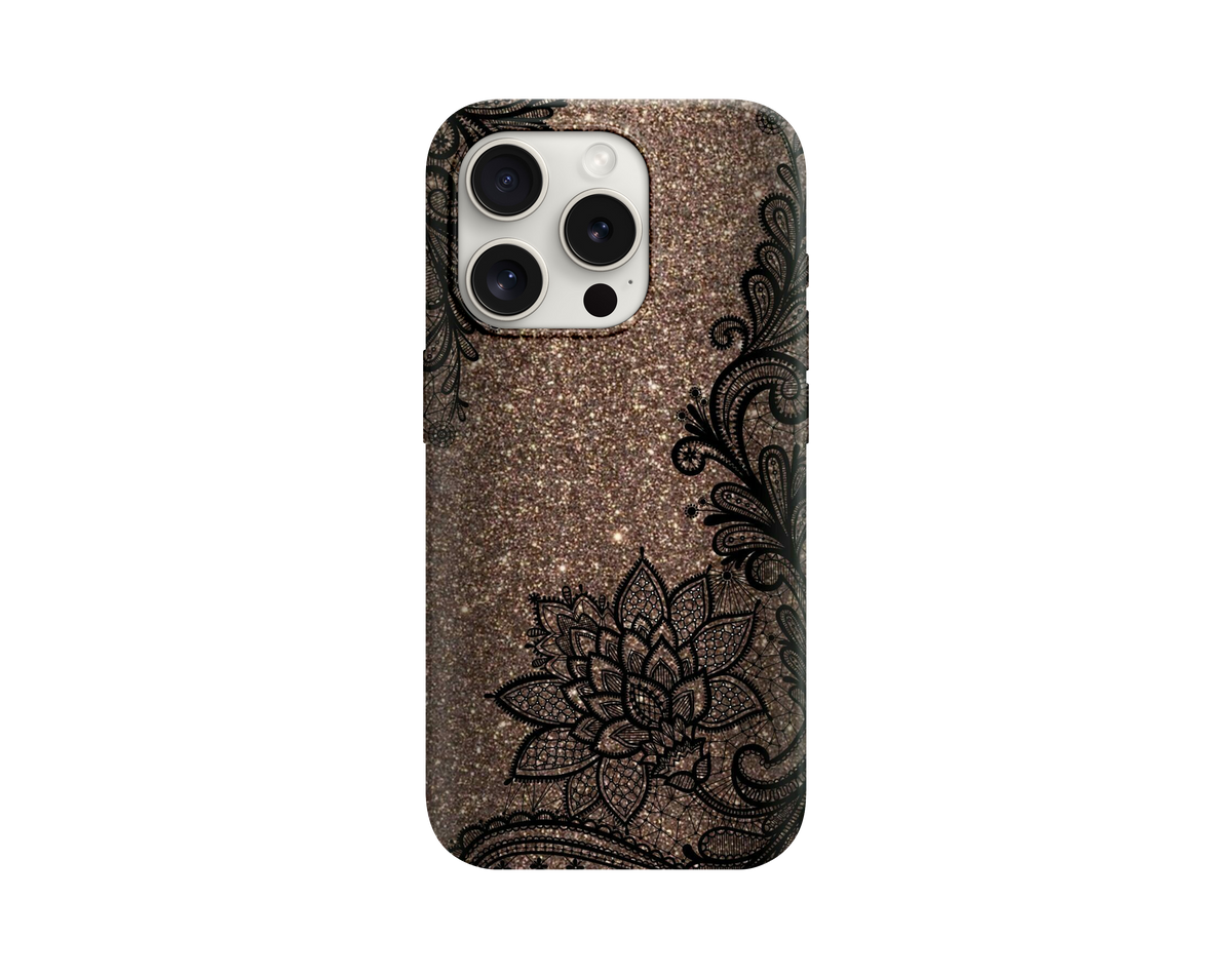 Dantel Desenli Zarif Telefon Kılıfı