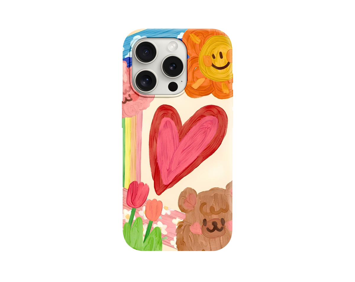 Yağlı Boya El Boyaması Telefon Kılıfı