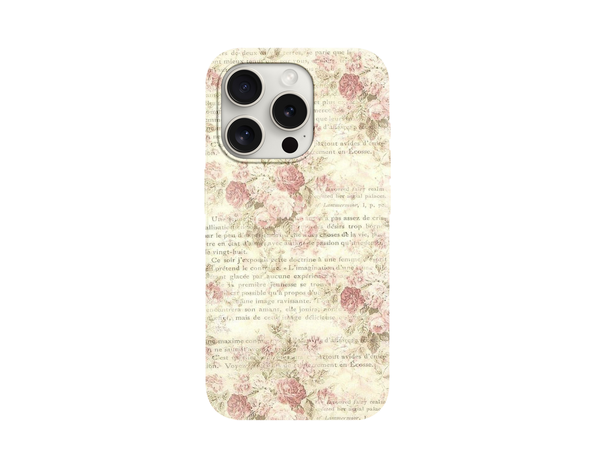 Vintage Botanik Telefon Kılıfı