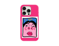 I am cool Yazılı ve Yüz Figürlü Telefon Kılıfı