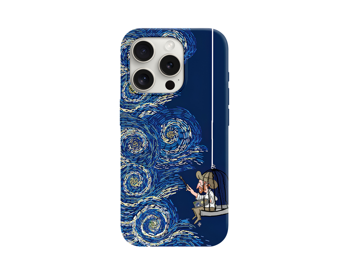 Özel Çizim Van Gogh Telefon Kılıfı