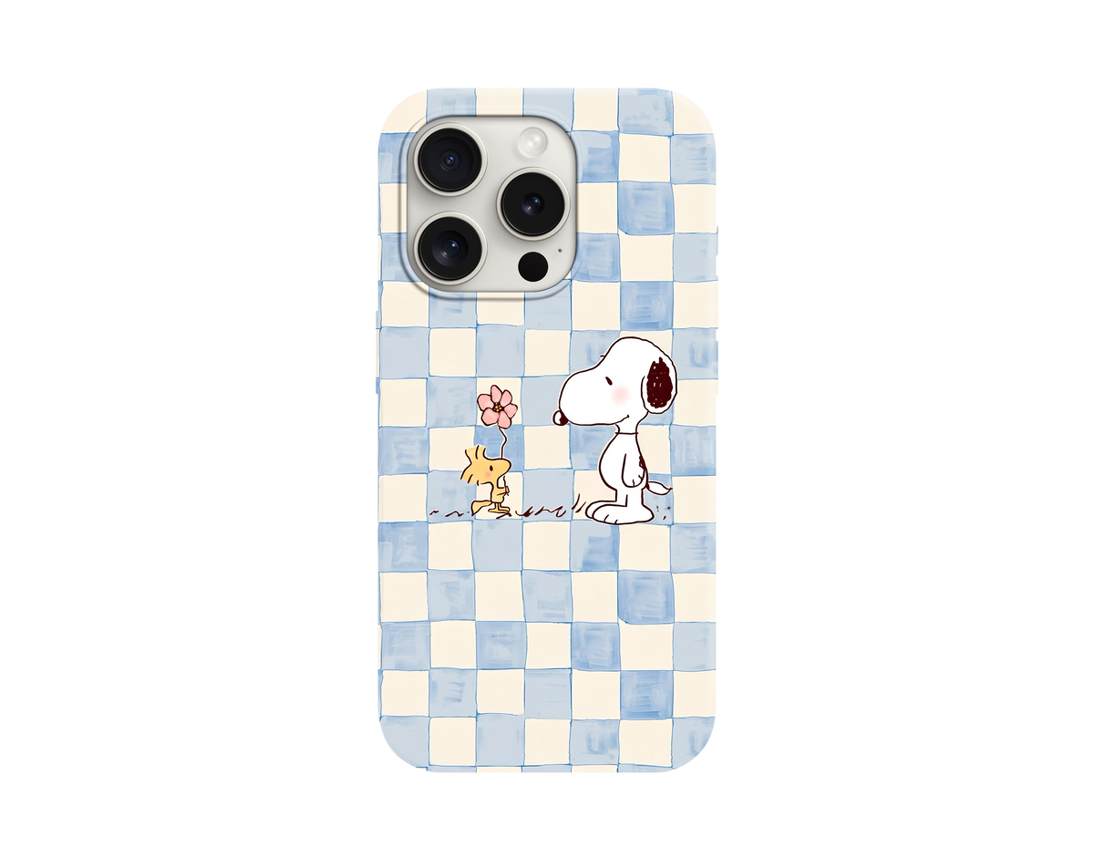 Snoopy ve Woodstock Karakterli Telefon Kılıfı