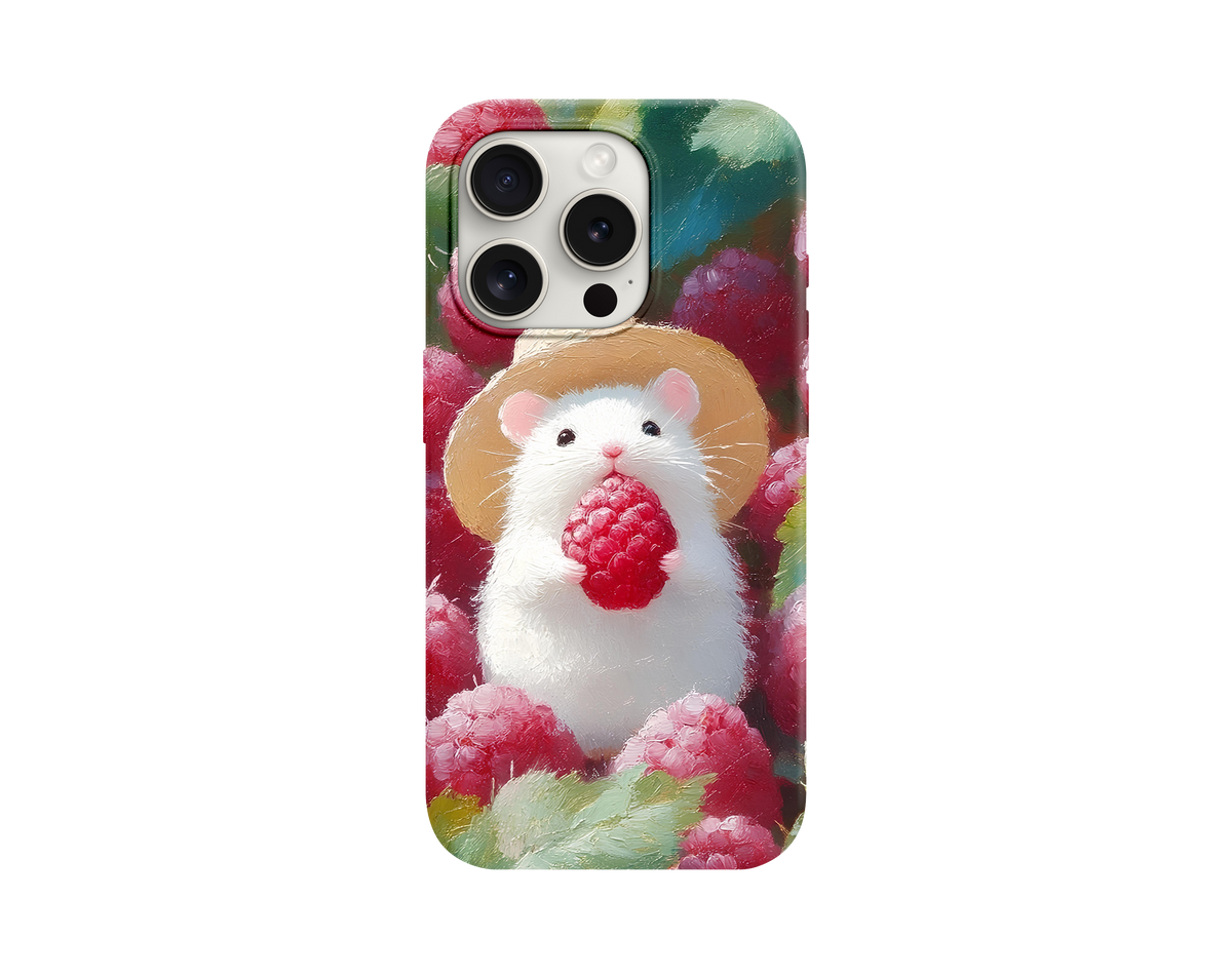 Sevimli Hamster Desenli Telefon Kılıfı