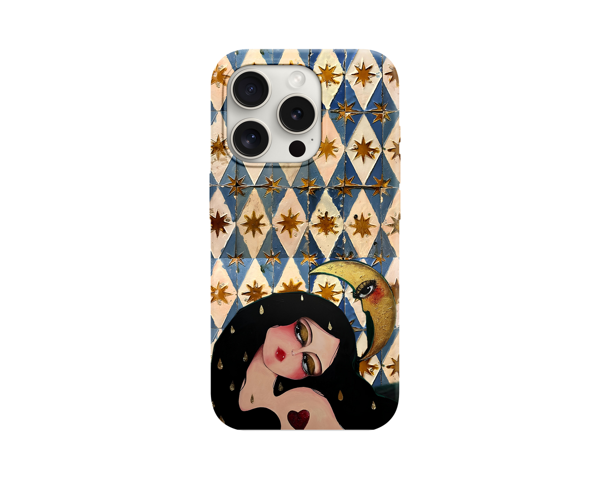Azulejo Desenli ve Figürlü Telefon Kılıfı