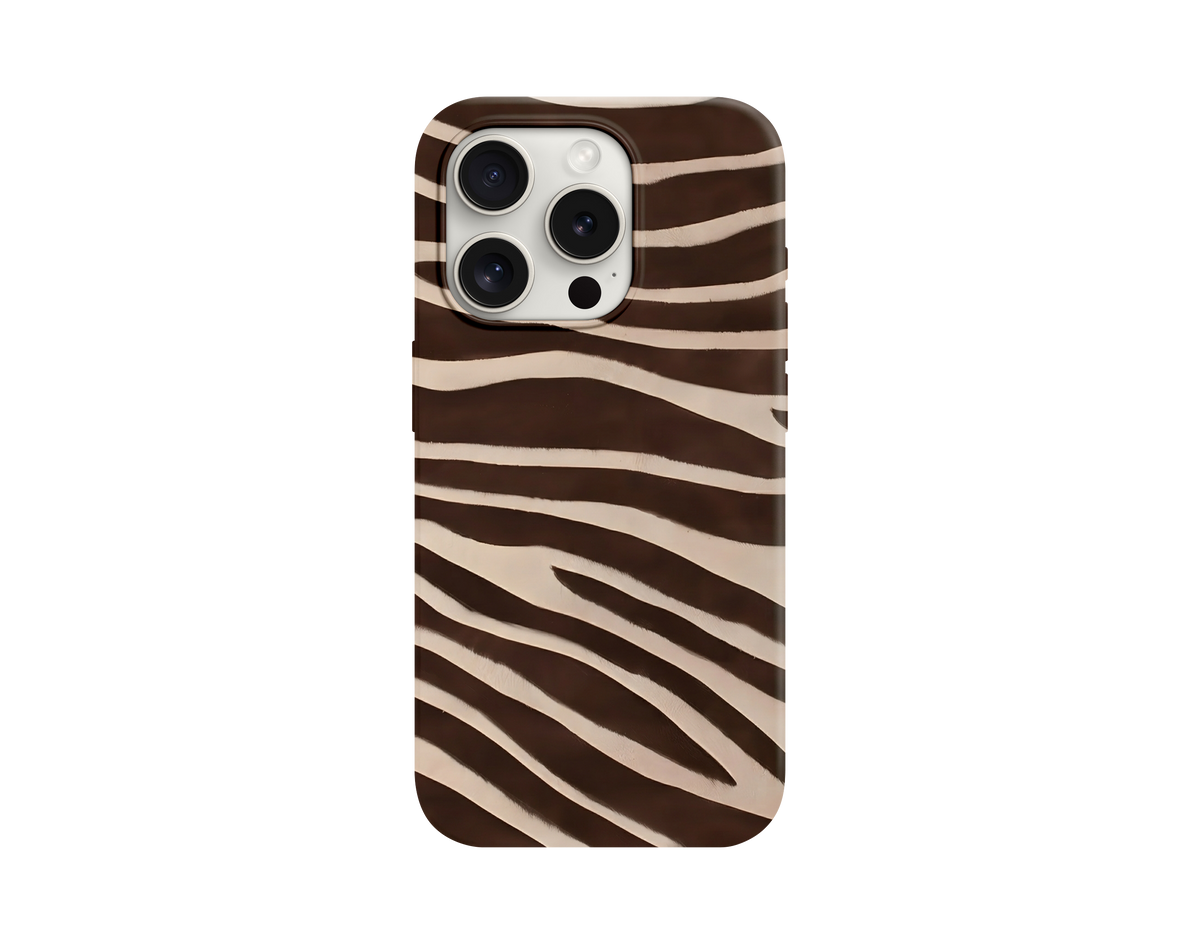 Zebra Çizgili Telefon Kılıfı