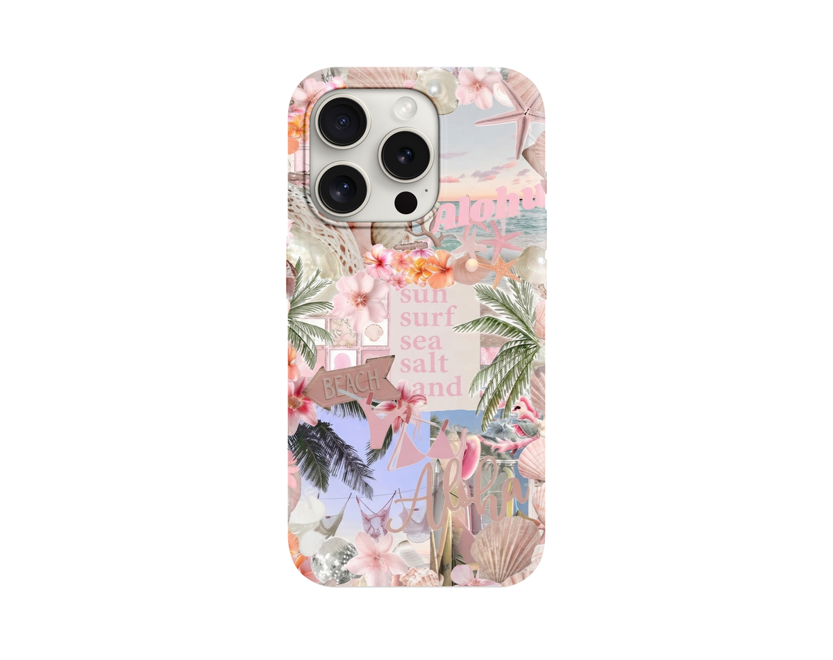 Aesthetic Yazlık Telefon Kılıfı
