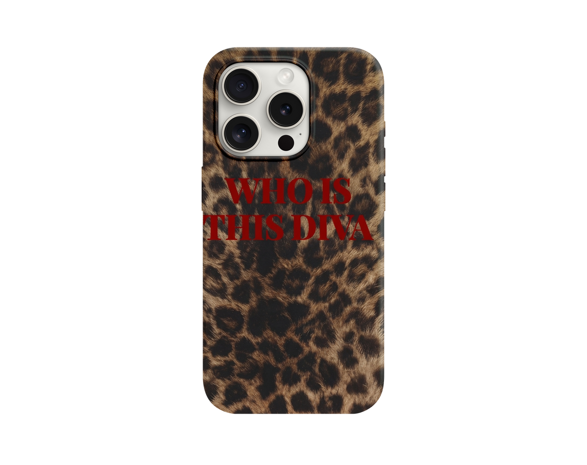 İddialı Leopar Desenli Telefon Kılıfı