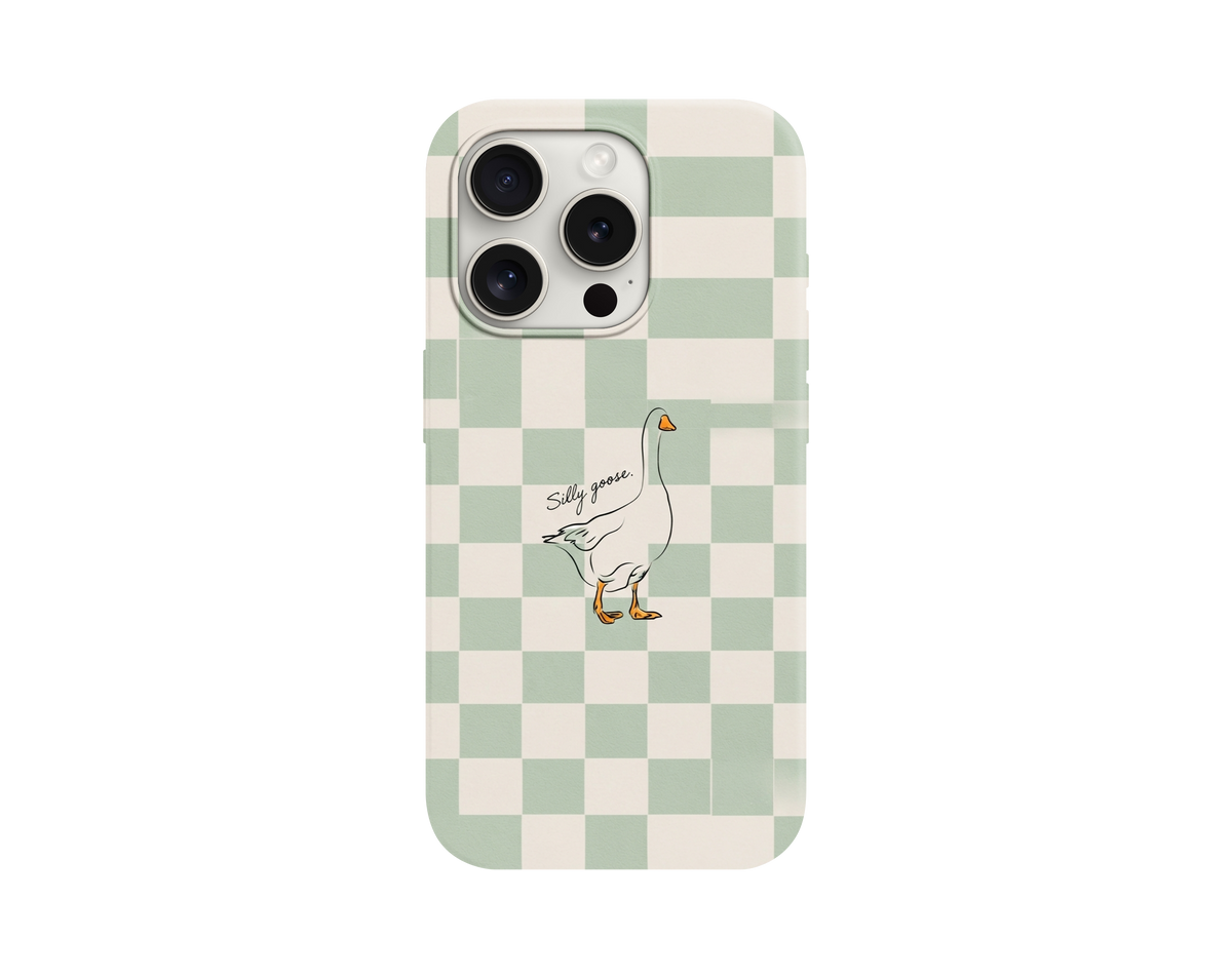 Silly Goose Desenli Telefon Kılıfı