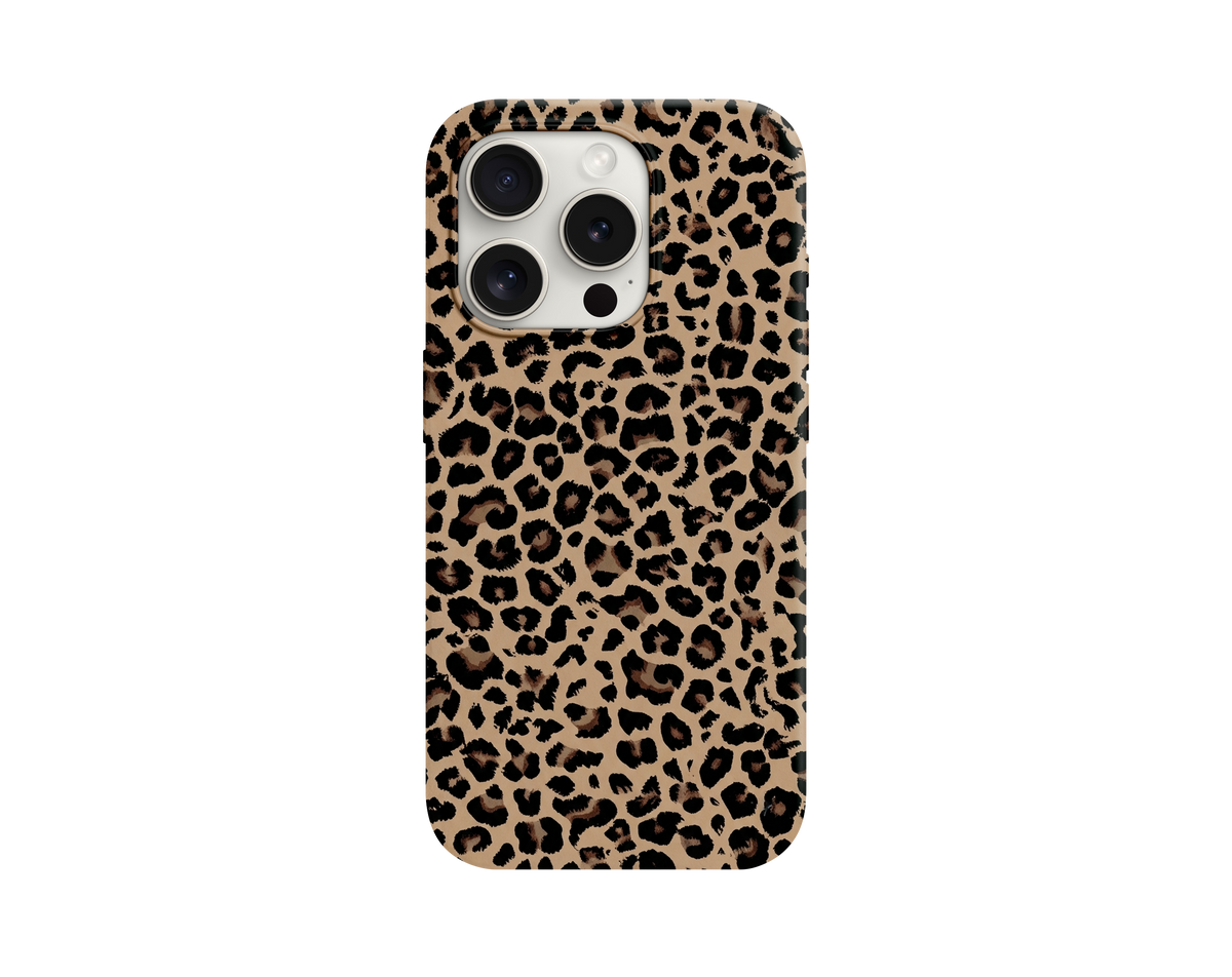 Özgün Tasarım Leopar Desenli Telefon Kılıfı